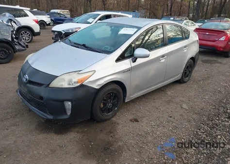 2012 Toyota Prius Three z USA, uszkodzony, nr VIN JTDKN3DU2C5483507